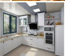 橱柜定制是针对厨房空间量身打造的柜体系统